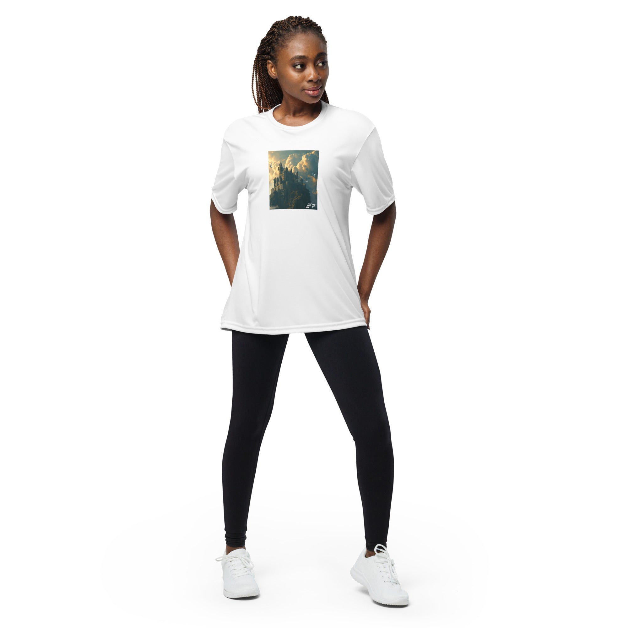 Angelic Castle Performance Tee - JJJ Life